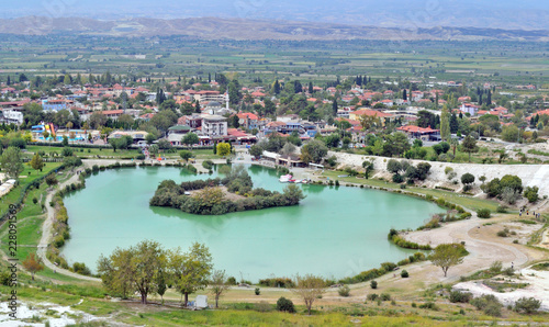 Province of Deneliz in Turkey, top view