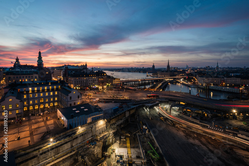 city at night - stockholm