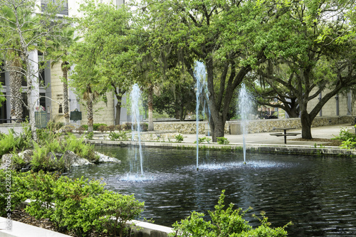 Fountain in Gainesville, Florida