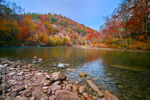 The Cumberland River at Big South Fork National River and Recreation Area, TN