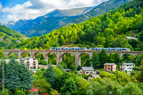 Medieval town Tende in the southern France, near Italian border, dated back to 7th century