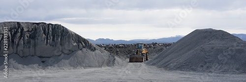Schwarze Sandberge – Sandgewinnung - Bergbau 