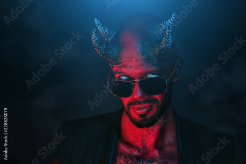 dark evil man
