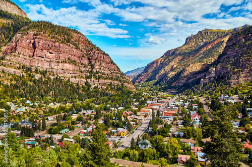 Small Town Ouray Mountains