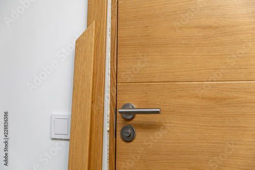 door architrave installation