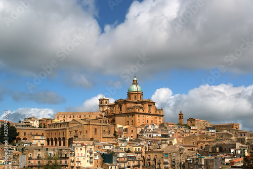 View of a typical ancient city, Sicilia, Agrigento Province