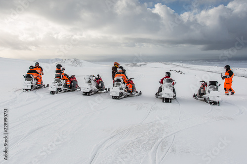 Snowmobile Safari in Iceland