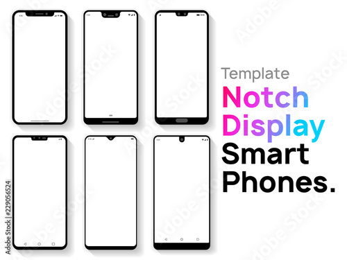 Notch Display Smartphones Template