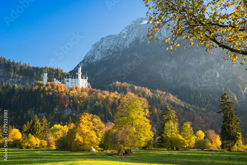 Neuschwanstein im Herbst