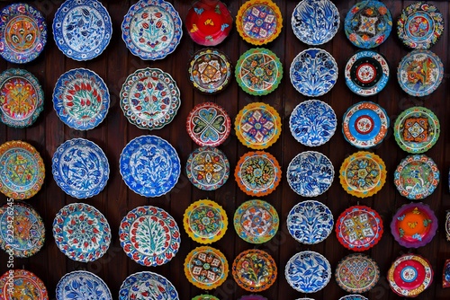 Malowane talerze Bułgaria, nessebar