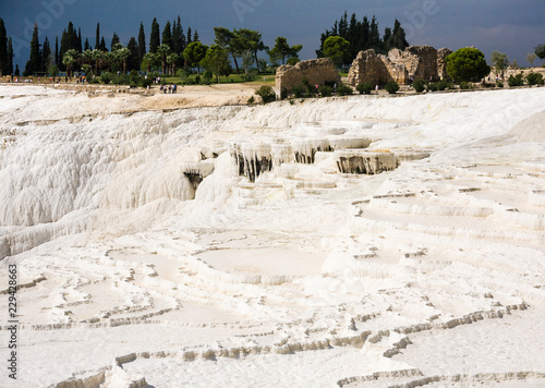 Pamukkale, natural site in Denizli Province in southwestern Turkey