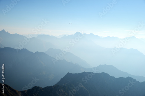 Allgäuer Alpen - Blick vom Nebelhorn 