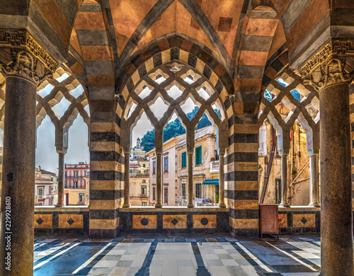 Interior view of Amalfi cathedral