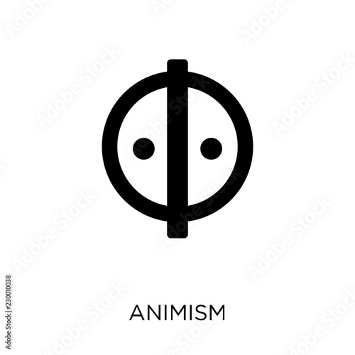 animism icon. animism symbol design from Religion collection.