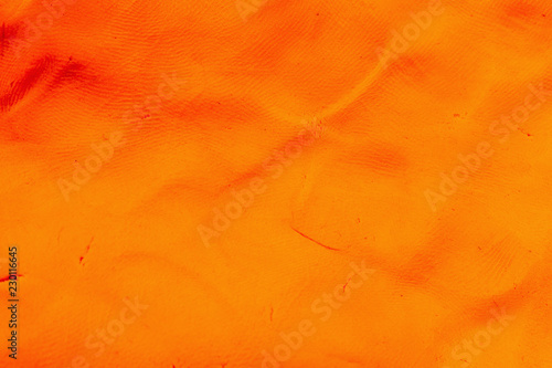 plasticine texture orange
