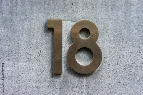 Number 18