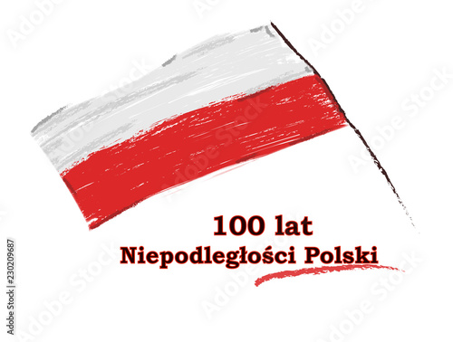 Setna rocznica odzyskania niepodległości przez Polskę - 11 listopada