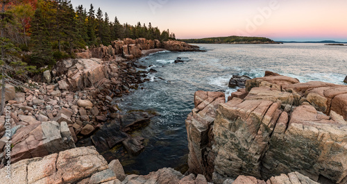 Sunset in Acadia National Park 