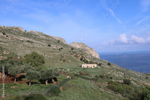 Veduta di una borgata di Palermo- Sicilia- talia