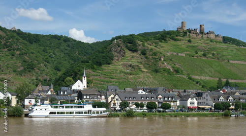 Mosel, bei Alken, Burg Thurant,