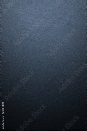 Texture Of Gray Slate. Background. Light From Above. Top View. Free Space For Text. Close Up. Top View. Rustic Style.