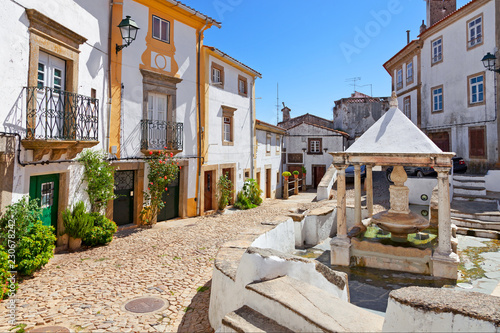 Fonte da Vila aka Village or Town Fountain in the Jewish Quarter or Ghetto built during the Inquisition. Castelo de Vide, Portalegre, Portugal. 16th century