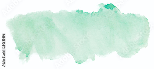 green watercolor texture