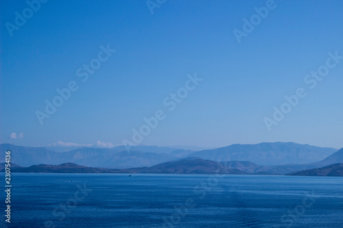 landscape corfu greece
