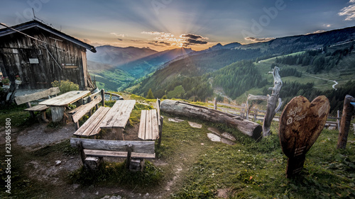 view from weißalm, austria