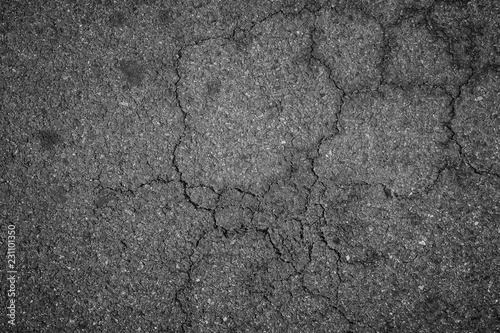 Krekingowy asfaltowy tekstury tło