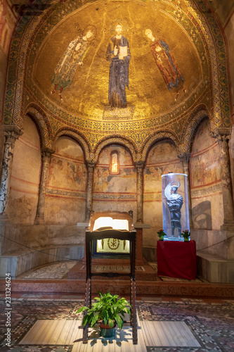 Inside internior of Trieste Chatiedral