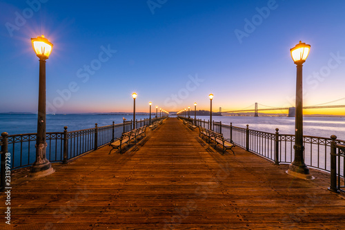 San Francisco Sunrise from Pier 7