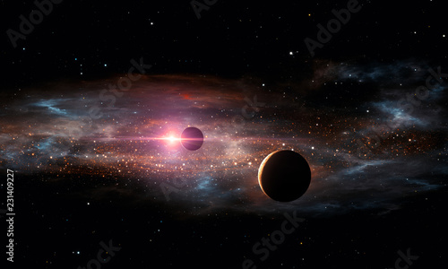 Extrasolar planets. Outer space