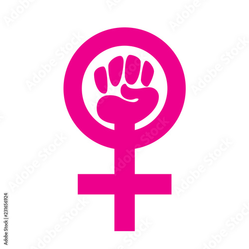 Female symbol fist