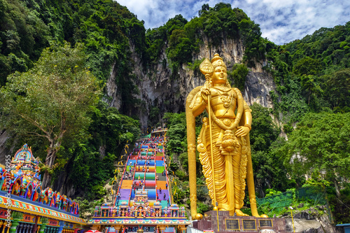 Batu cave in Malaysia, Hinduism temple