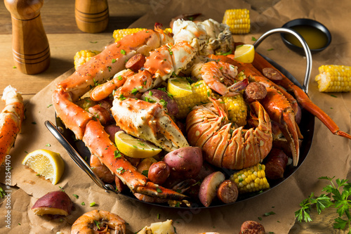 Homemade Cajun Seafood Boil