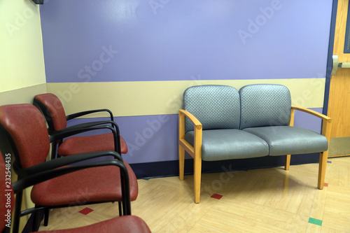 Chair's in waiting room