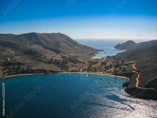 two harbors catalina island ariel