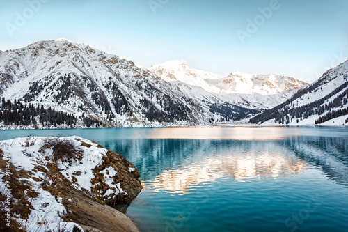 Big Almaty Lake. Kazakhstan.