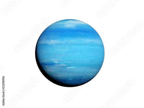 3d rendered illustration of the neptune