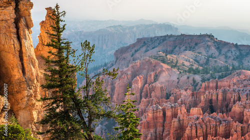Early Morning Hike on Peek-A-Boo Trail near Bryce Point - Bryce Canyon 