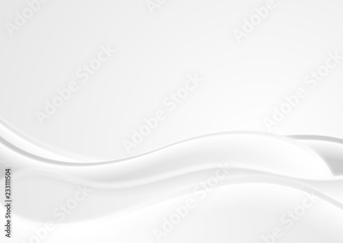 White abstract winter snowdrifts wavy background