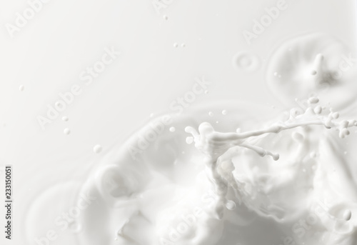 Splash of fresh milk