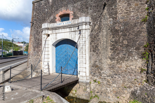 Fort Saint Louis in Fort-de-France, Martinique