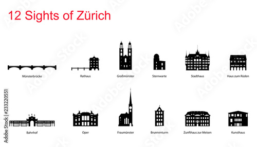 12 Sights of Zürich