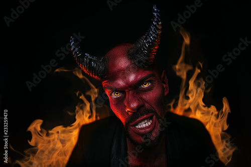 portrait of bad demon
