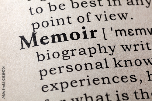 definition of memoir