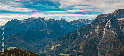 Beautiful alpine view at Eisriesenwelten-Werfen-Salzburg-Austria