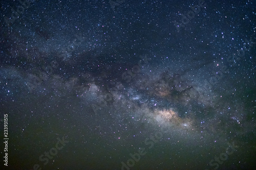 Milky way galaxy at Tar desert, Jaisalmer, India. Astro photography.