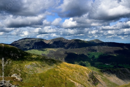  The high summits of the northern fells